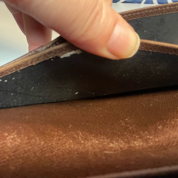 Louis Vuitton Ebene Damier Centaire Edition Vintage Wallet - Picture 8 of 11